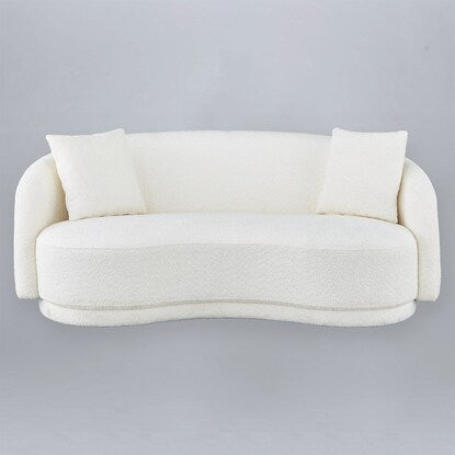 3-seater fabric sofa (MB02 WH)