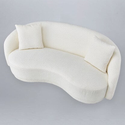 3-seater fabric sofa (MB02 WH)