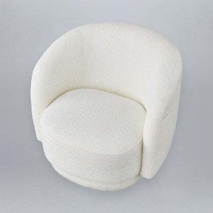 1-seater upholstered sofa (MB02 WH)