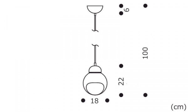 A338 PENDANT LIGHT ビルベリー