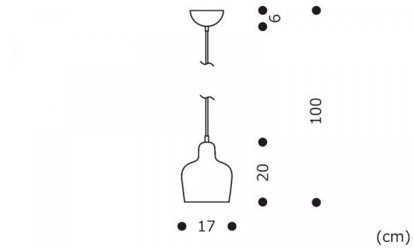A330S PENDANT LIGHT ゴールデンベル ホワイト