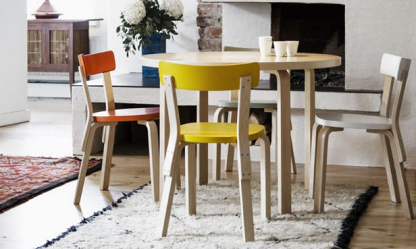 CHAIR 69 Paimio Orange Lacquer