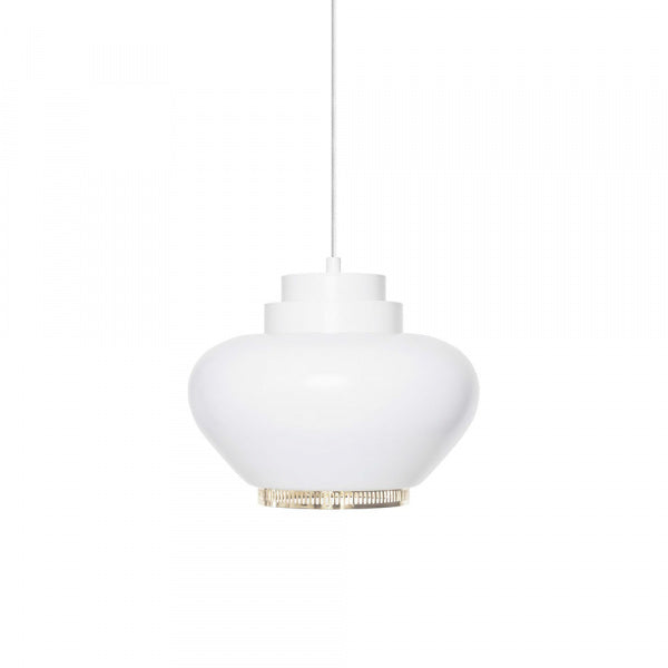 A333 PENDANT LIGHT カブ ホワイト×ブラス