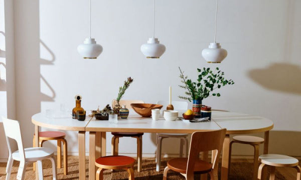 A333 PENDANT LIGHT カブ ホワイト×ブラス