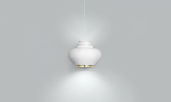 A333 PENDANT LIGHT カブ ホワイト×ブラス