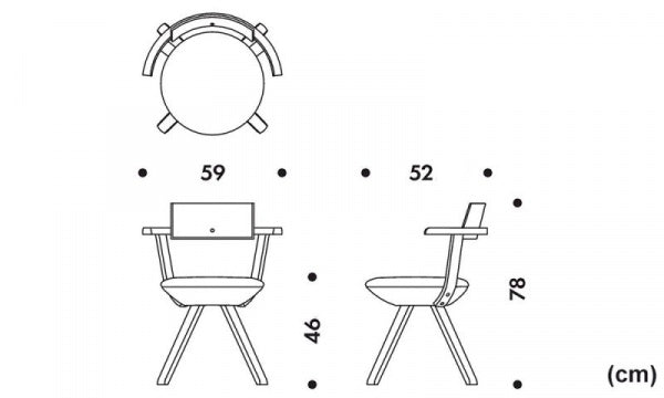 RIVAL CHAIR ブラック
