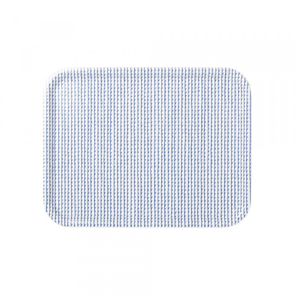 RIVI Tray L White x Blue