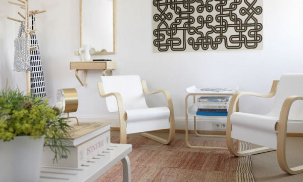 ARM CHAIR 42 Paimio White Lacquer