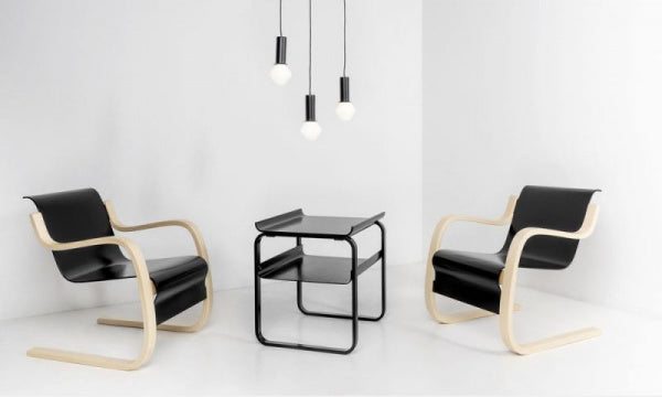 ARM CHAIR 42 パイミオ ブラックラッカー