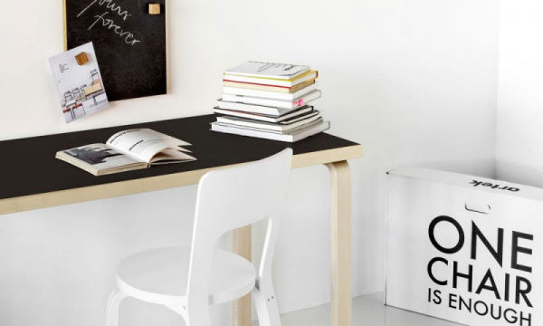 TABLE 80A Black linoleum