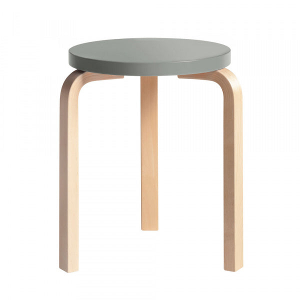 STOOL 60 stool, grey lacquer