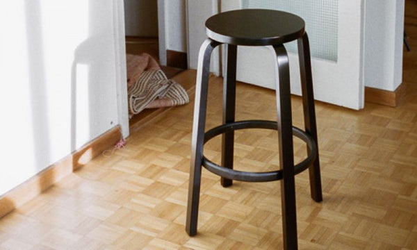 HIGH STOOL 64 ブラックラッカー H75cm