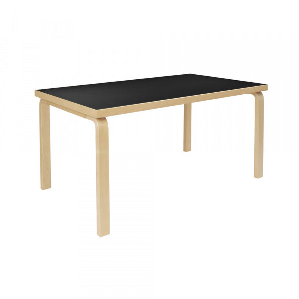TABLE 82A W150 Black Linoleum