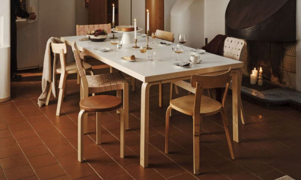 TABLE 86 W210 White Laminate