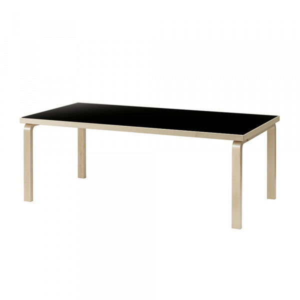 TABLE 86 W210 Black Linoleum