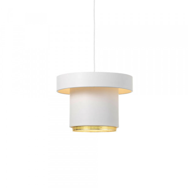 A201 PENDANT LIGHT White x Brass
