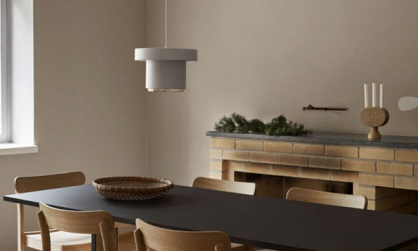 A201 PENDANT LIGHT White x Brass