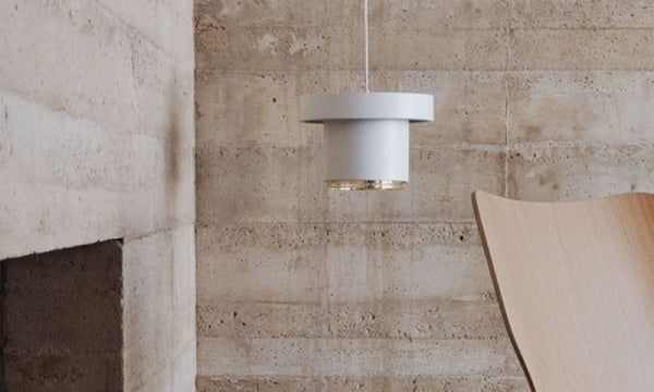 A201 PENDANT LIGHT White x Brass