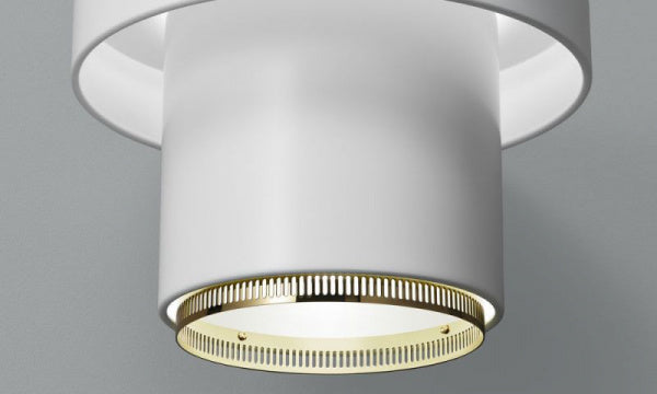 A201 PENDANT LIGHT White x Brass