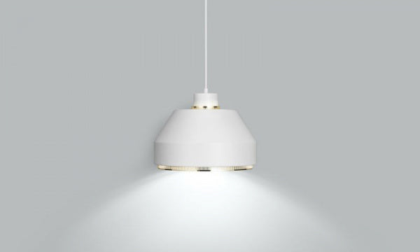 AMA500 PENDANT LIGHT White x Brass