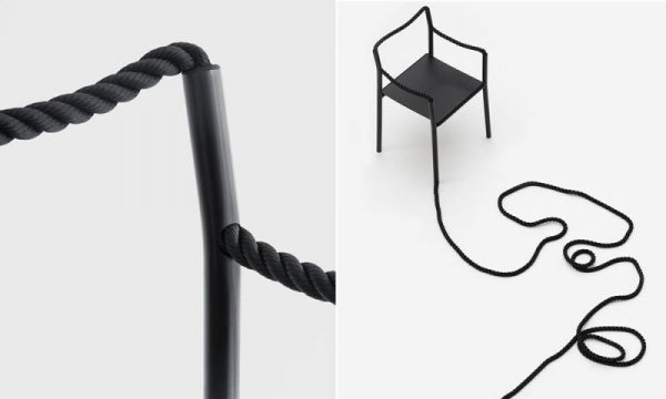 ROPE CHAIR ブラック