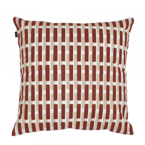 SIENA Canvas Cushion Cover 50x50cm Brick Sand Shadow