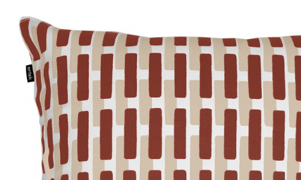 SIENA Canvas Cushion Cover 50x50cm Brick Sand Shadow