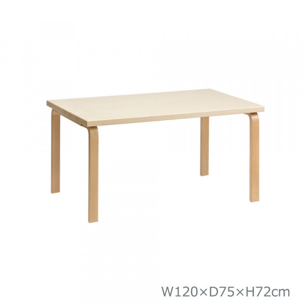 TABLE 81B W120 Birch