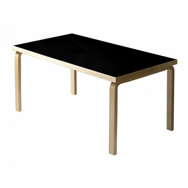 TABLE 82B W135 Black Linoleum