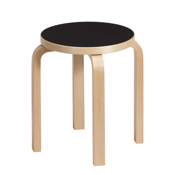 STOOL E60 スツール ブラックリノリウム