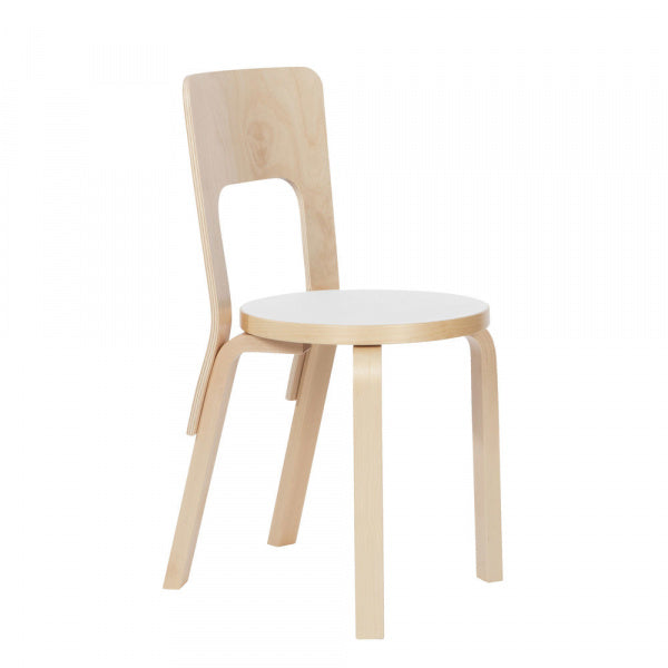 CHAIR 66 ホワイトラミネート