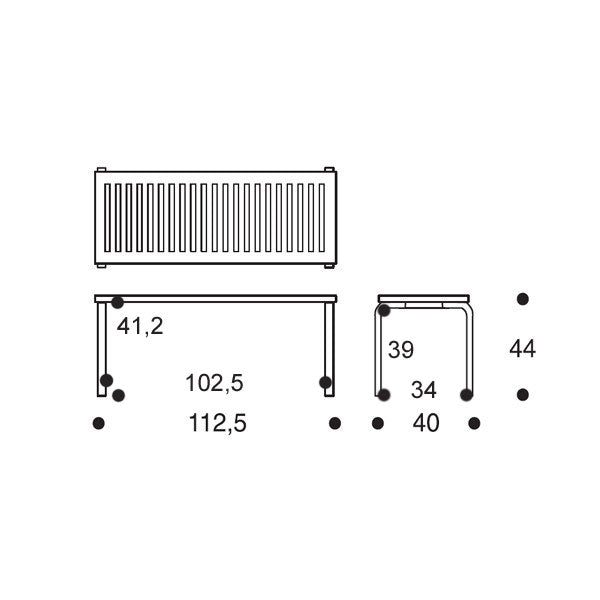 BENCH 153A ブラックラッカー