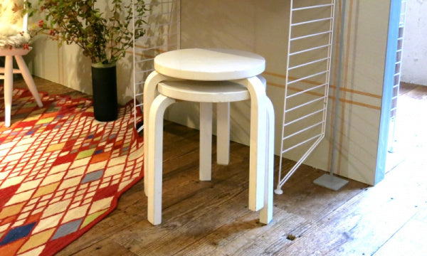 STOOL 60 スツール ホワイトラッカー