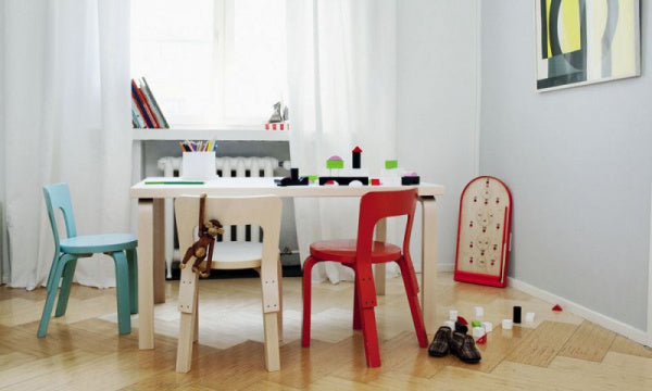 CHAIR N65 子ども用 ホワイトラミネート