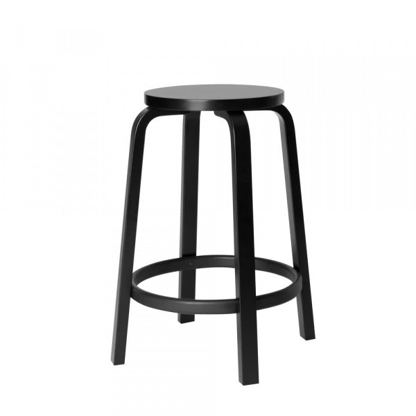 HIGH STOOL 64 ブラックラッカー H65cm