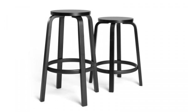 HIGH STOOL 64 ブラックラッカー H65cm