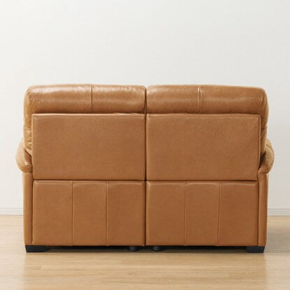 2-seater genuine leather sofa (Z278KD BR)