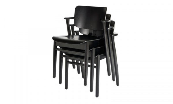 DOMUS CHAIR バーチ材 ブラックステイン