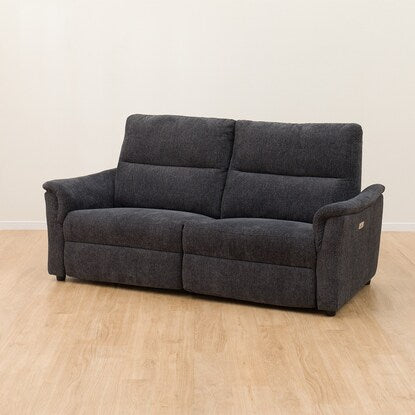 3-seater electric upholstered reclining sofa (KK6133 DGY)