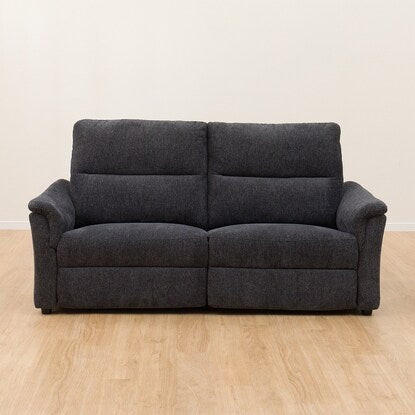 3-seater electric upholstered reclining sofa (KK6133 DGY)