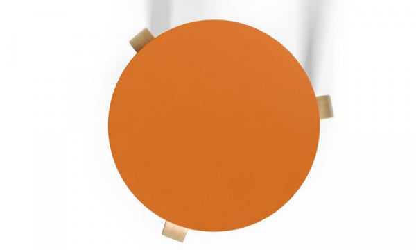 STOOL 60 stool, Paimio, orange lacquer