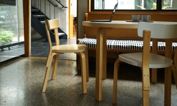 CHAIR 69 ホワイトラミネート