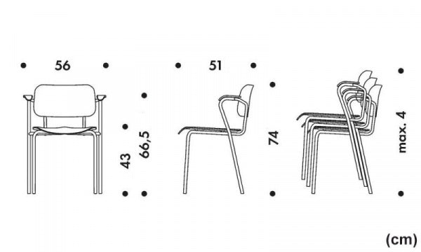 Lukki Chair ブラック