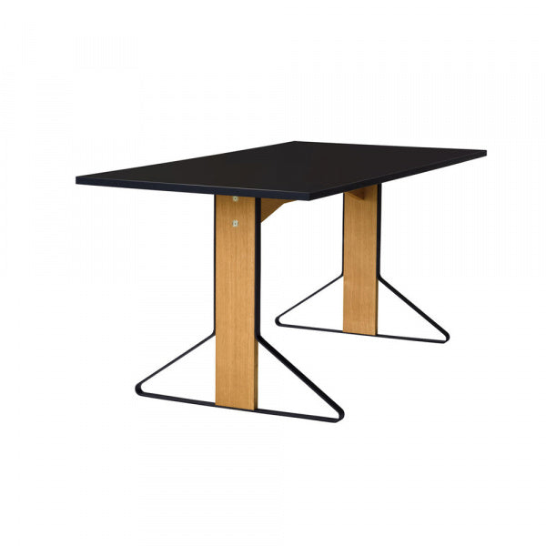 KAARI Table REB012 W160 Black Linoleum