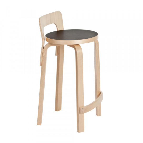 HIGH CHAIR K65 ブラックリノリウム