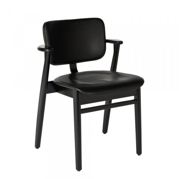 DOMUS CHAIR バーチ材 ブラックステイン フルパディング