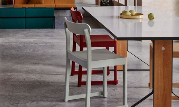 KAARI Table REB001 W200 White Glossy Laminate