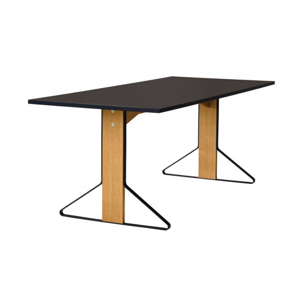 KAARI Table REB001 W200 Black Linoleum
