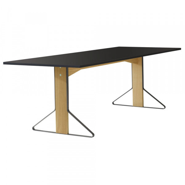 KAARI Table REB002 W240 Black Linoleum