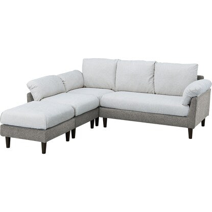 Corner sofa 4-piece set (XL07 GY)